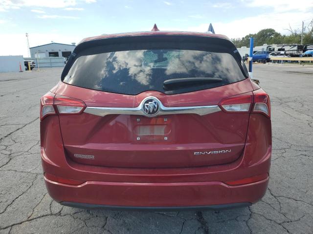 LRBFXCSA8KD146475 - 2019 BUICK ENVISION ESSENCE Կարմիր լուսանկար 6