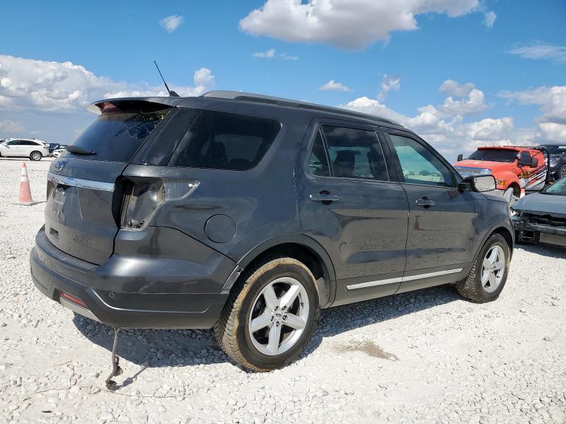 1FM5K7D85KGB47011 - 2019 FORD EXPLORER XLT GRAY photo 3
