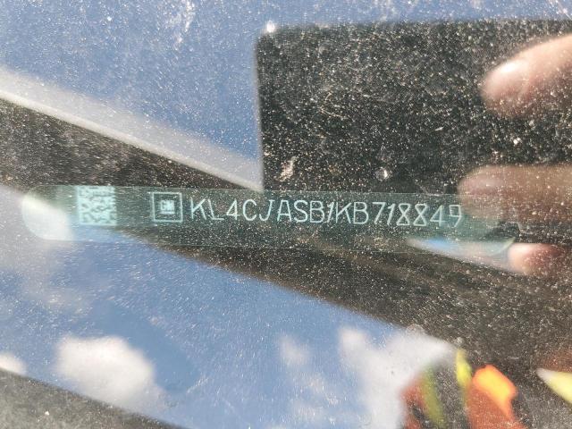 KL4CJASB1KB718849 - 2019 BUICK ENCORE PREFERRED Արծաթագույն լուսանկար 14