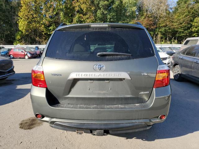 JTEES41A982095006 - 2008 TOYOTA HIGHLANDER GREEN photo 6