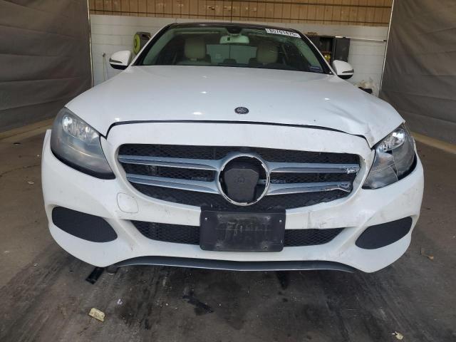 55SWF4KB5GU165731 - 2016 MERCEDES-BENZ C 300 4MATIC WHITE photo 5