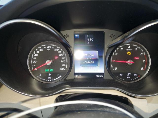 55SWF4KB5GU165731 - 2016 MERCEDES-BENZ C 300 4MATIC WHITE photo 9