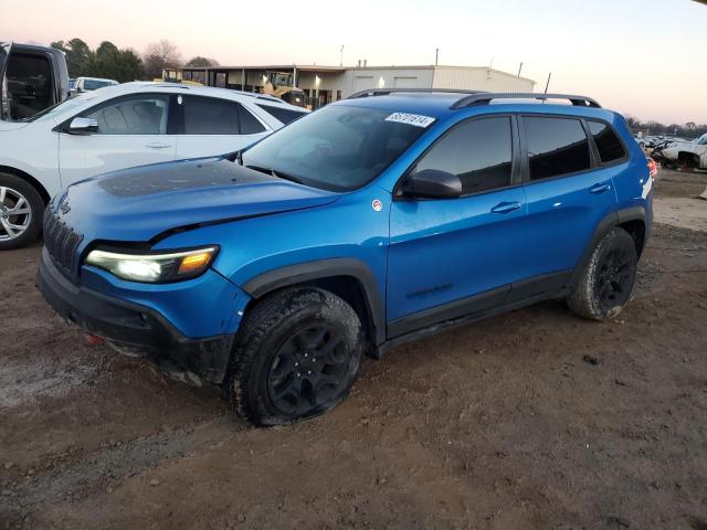 1C4PJMBX3MD241692 - 2021 JEEP CHEROKEE TRAILHAWK BLUE photo 1