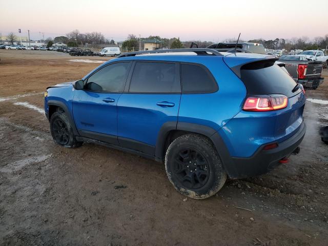 1C4PJMBX3MD241692 - 2021 JEEP CHEROKEE TRAILHAWK BLUE photo 2