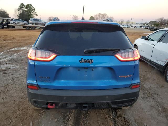 1C4PJMBX3MD241692 - 2021 JEEP CHEROKEE TRAILHAWK BLUE photo 6