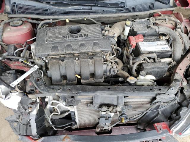 3N1AB7AP0JL661053 - 2018 NISSAN SENTRA S 红色 照片 11