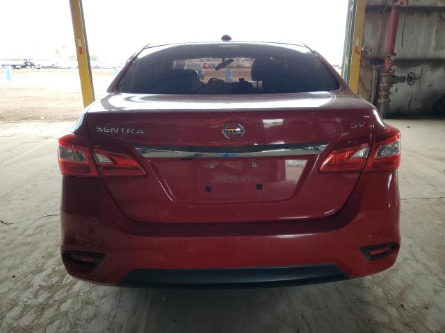 3N1AB7AP0JL661053 - 2018 NISSAN SENTRA S 红色 照片 6