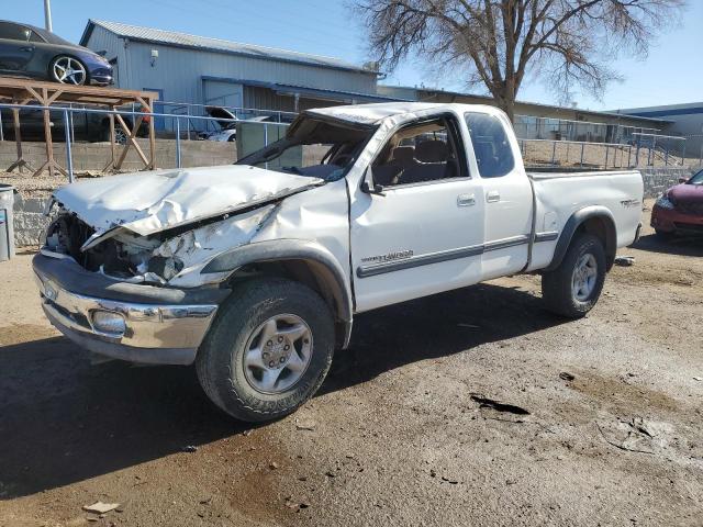 5TBBT44121S156705 - 2001 TOYOTA TUNDRA ACCESS CAB თეთრი ფოტო 1