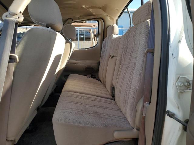 5TBBT44121S156705 - 2001 TOYOTA TUNDRA ACCESS CAB თეთრი ფოტო 10