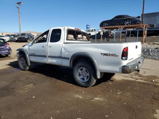 5TBBT44121S156705 - 2001 TOYOTA TUNDRA ACCESS CAB თეთრი ფოტო 2