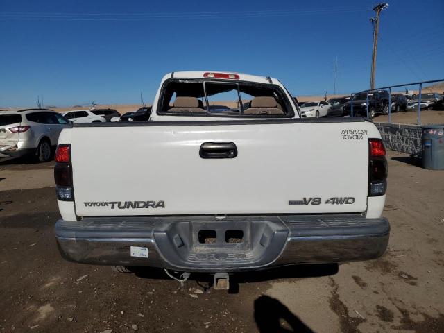 5TBBT44121S156705 - 2001 TOYOTA TUNDRA ACCESS CAB თეთრი ფოტო 6