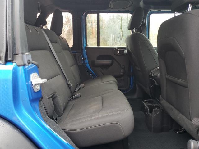 1C4HJXDM7NW273172 - 2022 JEEP WRANGLER U SPORT Կապույտ լուսանկար 11