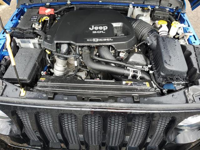 1C4HJXDM7NW273172 - 2022 JEEP WRANGLER U SPORT Կապույտ լուսանկար 12