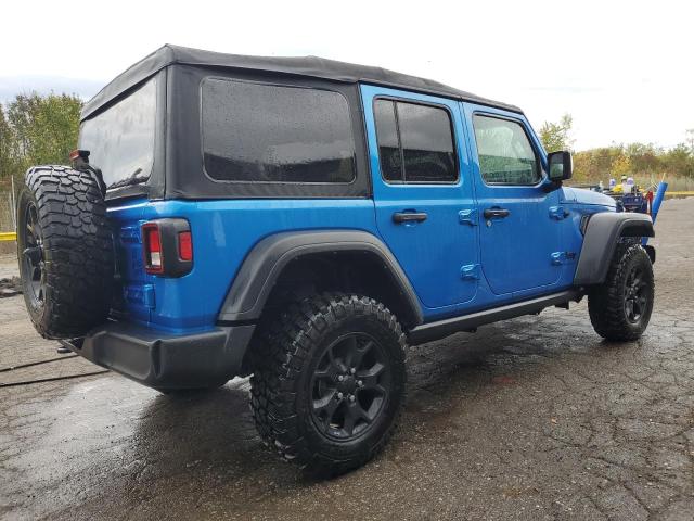 1C4HJXDM7NW273172 - 2022 JEEP WRANGLER U SPORT Կապույտ լուսանկար 3
