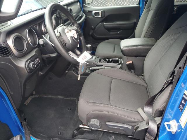 1C4HJXDM7NW273172 - 2022 JEEP WRANGLER U SPORT Կապույտ լուսանկար 7