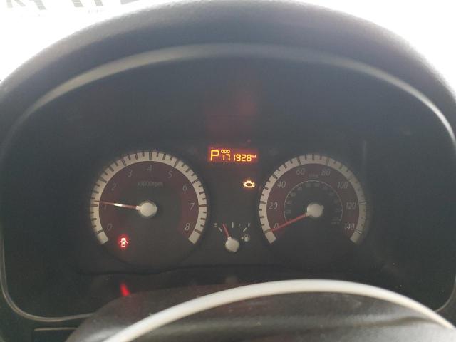 KNADH4A30A6603584 - 2010 KIA RIO LX RED photo 9