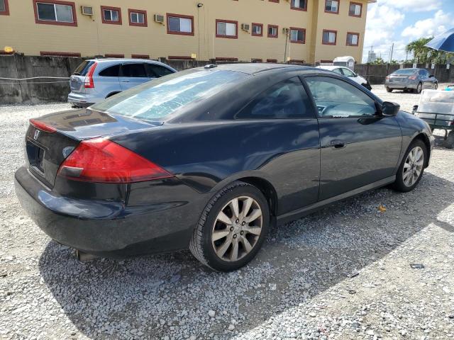 1HGCM82636A005165 - 2006 HONDA ACCORD EX BLACK photo 3