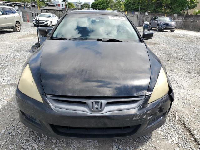 1HGCM82636A005165 - 2006 HONDA ACCORD EX BLACK photo 5