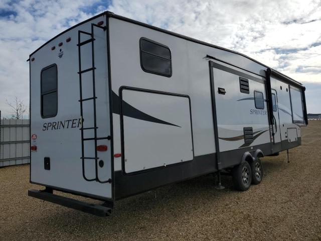 4YDF3622XM1533229 - 2021 KEYSTONE SPRINTER Серый фото 4