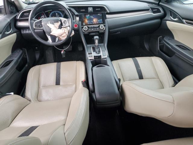 19XFC1F76KE202511 - 2019 HONDA CIVIC EXL თეთრი ფოტო 8