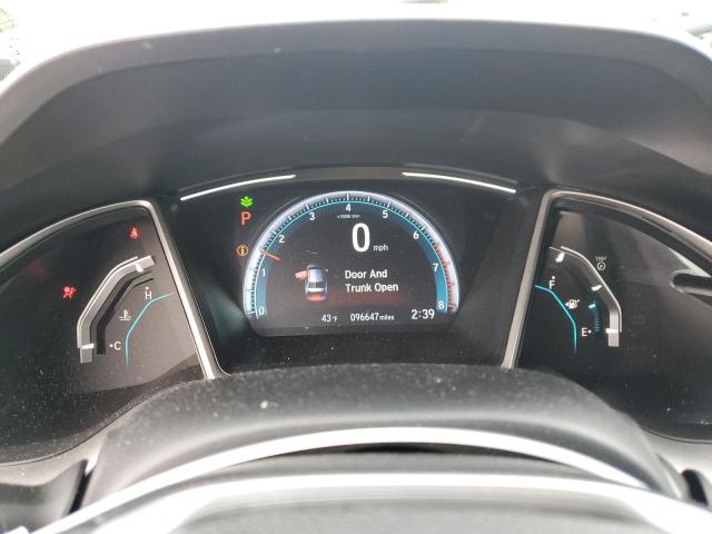 19XFC1F76KE202511 - 2019 HONDA CIVIC EXL თეთრი ფოტო 9