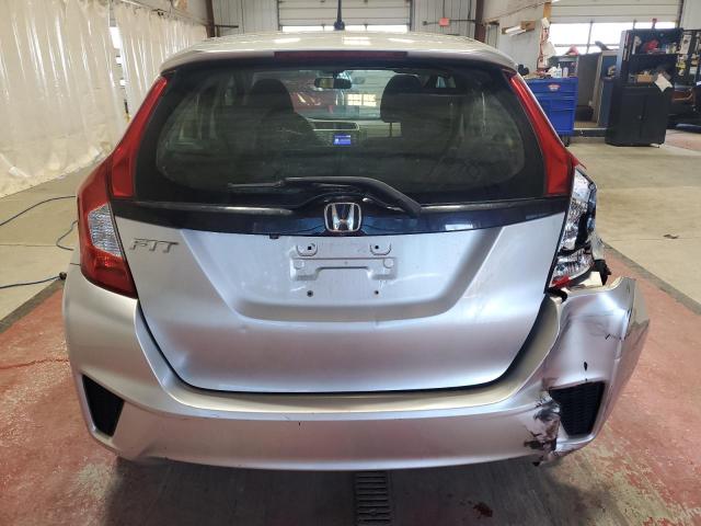 JHMGK5H59GX009902 - 2016 HONDA FIT LX SILVER photo 6