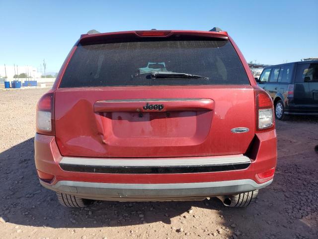 1C4NJCBA3FD250618 - 2015 JEEP COMPASS SPORT Կարմիր լուսանկար 6