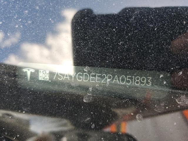 7SAYGDEE2PA051893 - 2023 TESLA MODEL Y WHITE photo 13