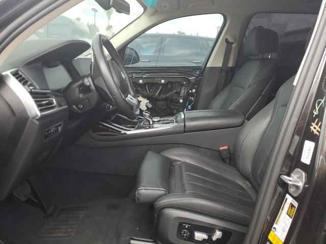 5UXCX4C51KLS38981 - 2019 BMW X7 XDRIVE50I გრაფიტი ფოტო 7