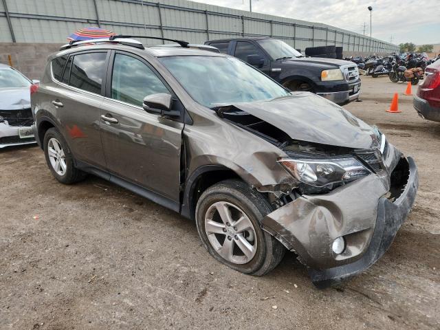 2T3RFREV6EW223306 - 2014 TOYOTA RAV4 XLE GRAY photo 4