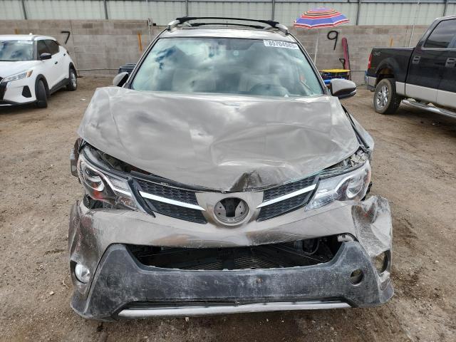 2T3RFREV6EW223306 - 2014 TOYOTA RAV4 XLE GRAY photo 5