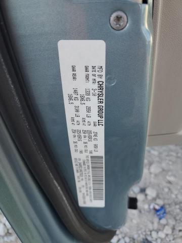 2A4RR5D10AR278220 - 2010 CHRYSLER TOWN & COU TOURING TURQUOISE photo 13