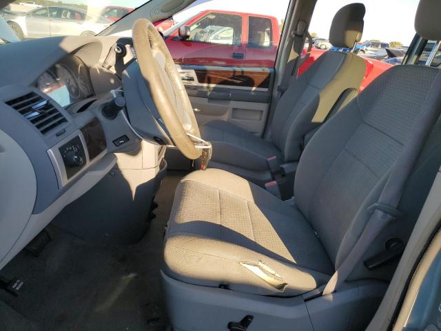 2A4RR5D10AR278220 - 2010 CHRYSLER TOWN & COU TOURING TURQUOISE photo 7