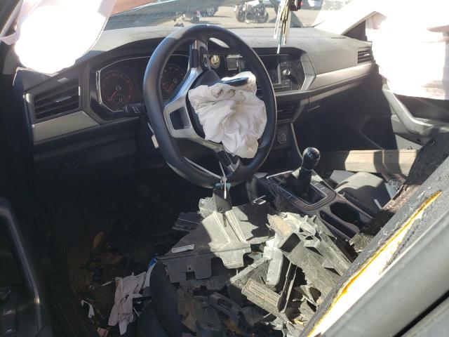 3VWN57BU1LM101126 - 2020 VOLKSWAGEN JETTA S SILVER photo 8