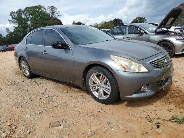 JN1CV6AP2AM404668 - 2010 INFINITI G37 BASE GRAY photo 4