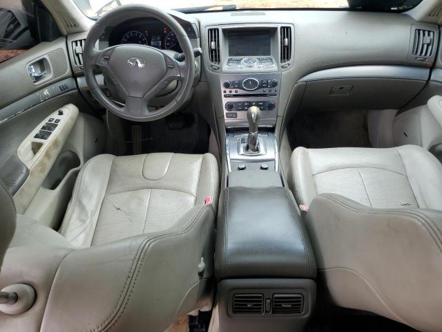 JN1CV6AP2AM404668 - 2010 INFINITI G37 BASE GRAY photo 8
