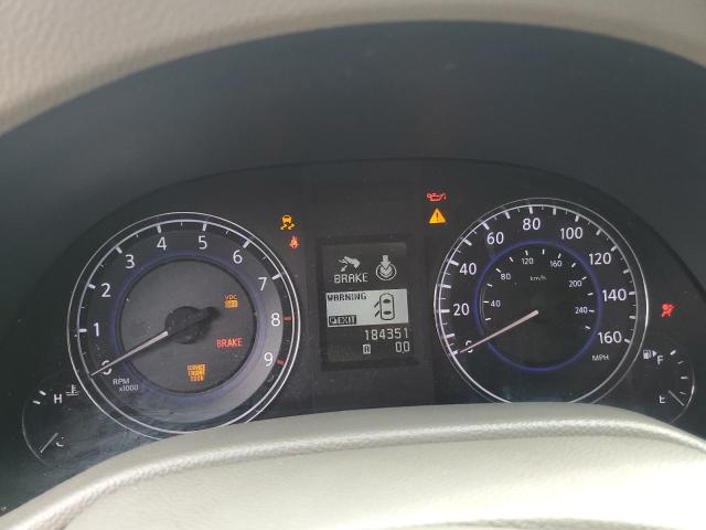 JN1CV6AP2AM404668 - 2010 INFINITI G37 BASE GRAY photo 9