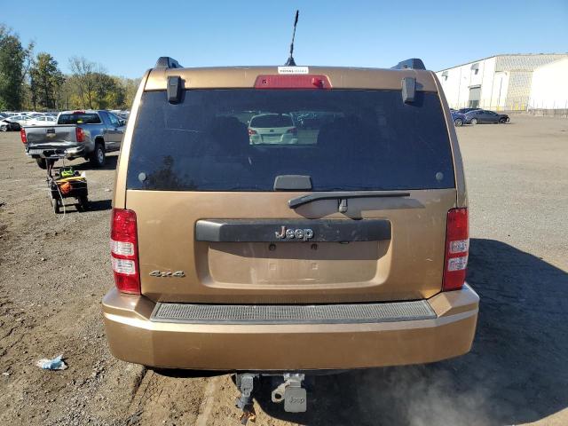 1C4PJMAK7CW139031 - 2012 JEEP LIBERTY SPORT BROWN photo 6