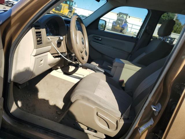 1C4PJMAK7CW139031 - 2012 JEEP LIBERTY SPORT BROWN photo 7