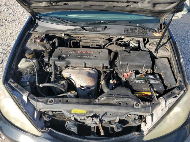 4T1BE32K82U008669 - 2002 TOYOTA CAMRY LE BLACK photo 11