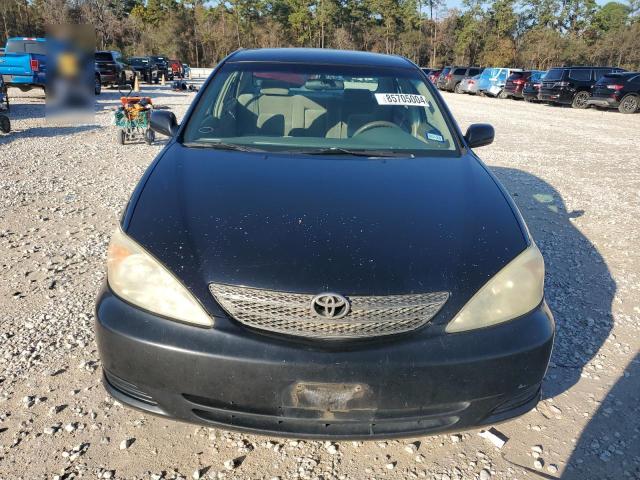 4T1BE32K82U008669 - 2002 TOYOTA CAMRY LE BLACK photo 5