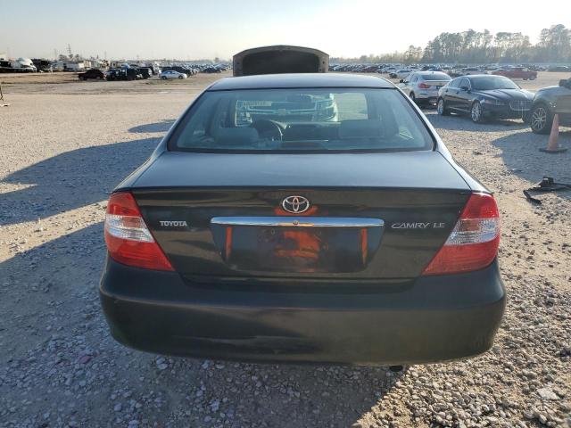 4T1BE32K82U008669 - 2002 TOYOTA CAMRY LE BLACK photo 6
