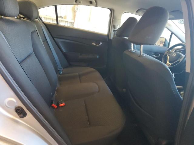 19XFB2F51EE012790 - 2014 HONDA CIVIC LX SILVER photo 10