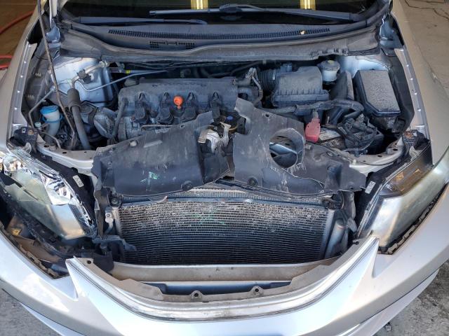 19XFB2F51EE012790 - 2014 HONDA CIVIC LX SILVER photo 11