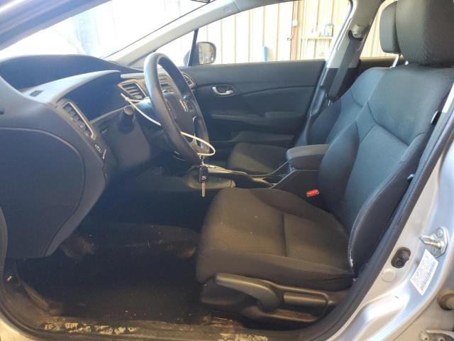19XFB2F51EE012790 - 2014 HONDA CIVIC LX SILVER photo 7