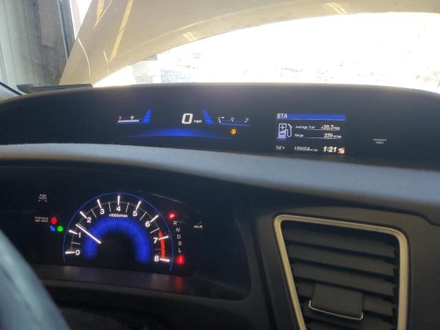 19XFB2F51EE012790 - 2014 HONDA CIVIC LX SILVER photo 9