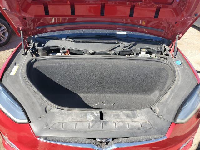 5YJXCDE25GF029299 - 2016 TESLA MODEL X RED photo 11