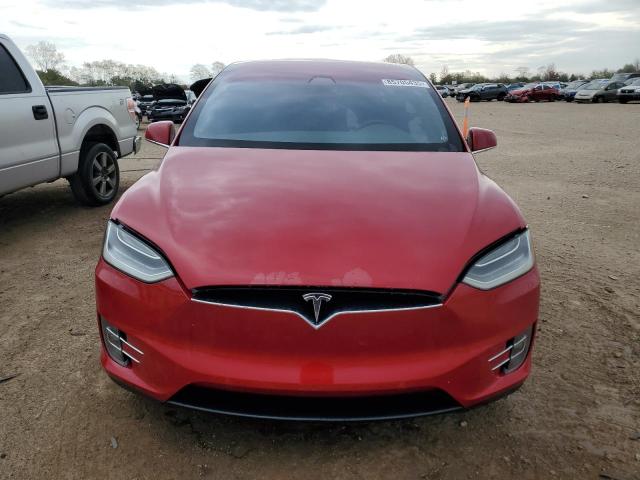 5YJXCDE25GF029299 - 2016 TESLA MODEL X RED photo 5