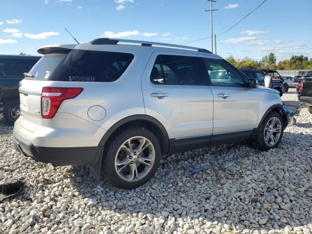 1FM5K8F88DGA18816 - 2013 FORD EXPLORER LIMITED Gümüş foto 3