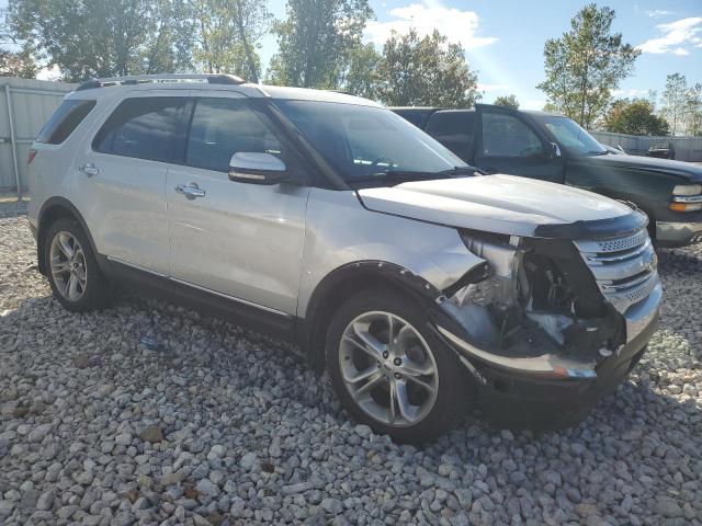 1FM5K8F88DGA18816 - 2013 FORD EXPLORER LIMITED Gümüş foto 4
